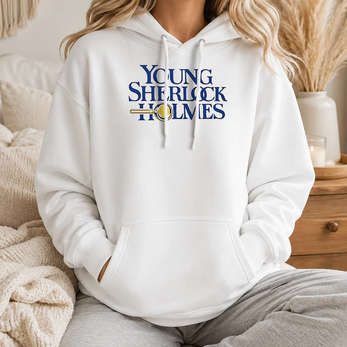 Premium Young Sherlock Holmes Movie Logo 1985 Film Shirt - Image 6
