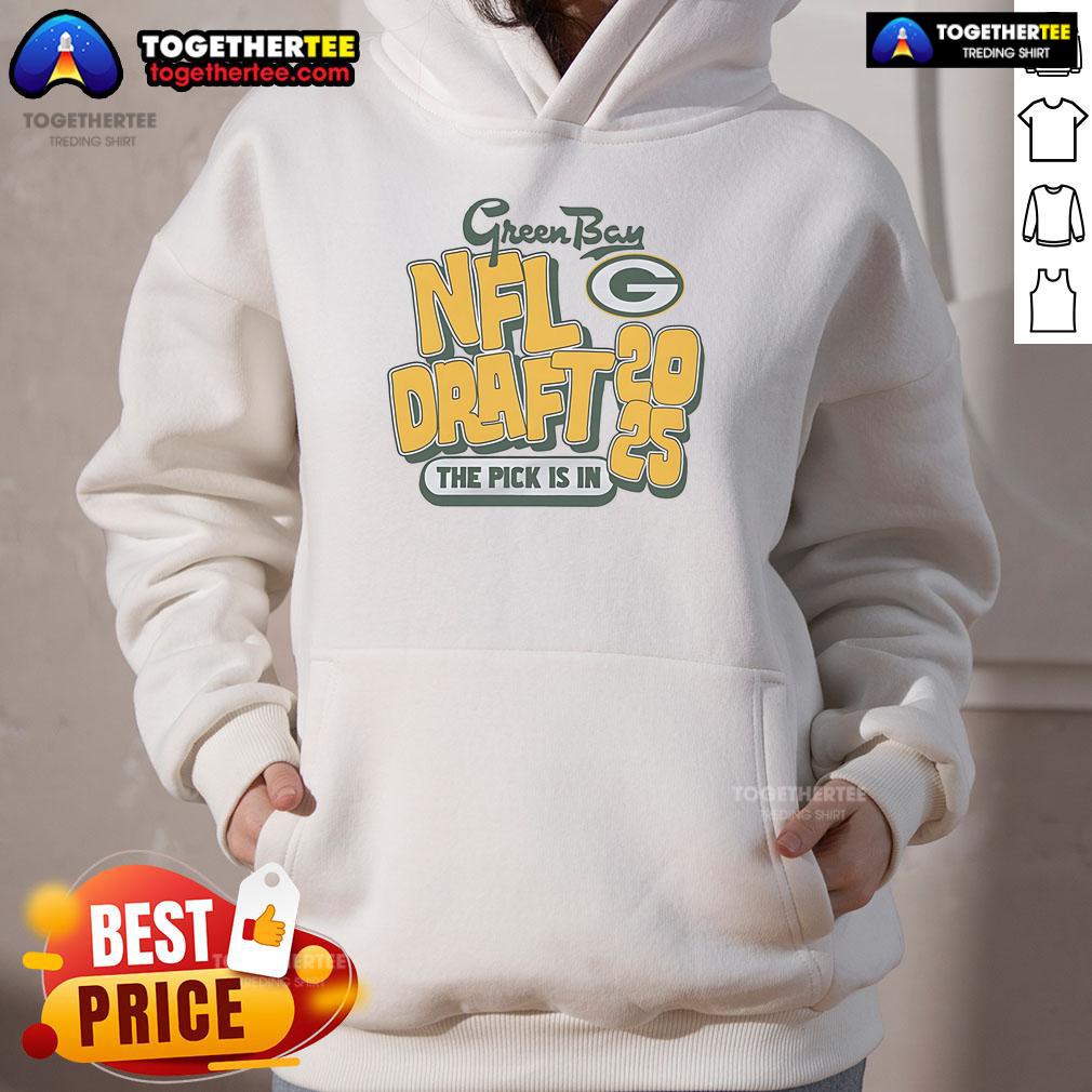Official Green Bay NFL Draft 2025 The Pick Is In T-Shirt - Image 2