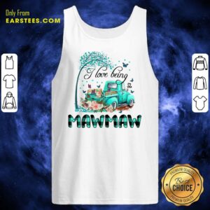 Alternative view of Car And Flowers I Love Being Mawmaw Shirt