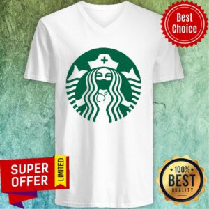 Alternative view of Awesome Starbucks Mask Shirt