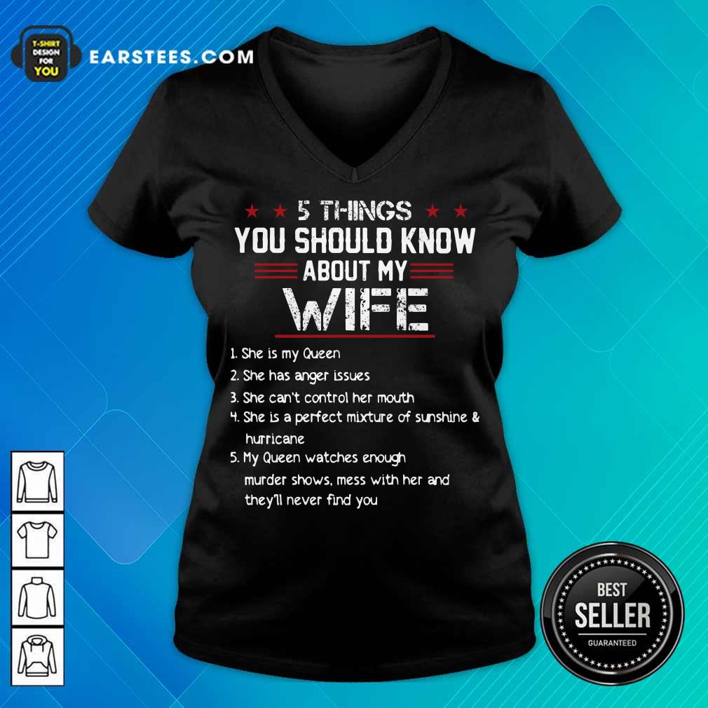 5 Things You Should Know About My Wife Shirt - Image 5