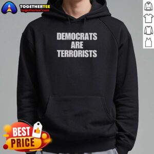 Alternative view of Good Democrats Are Terrorists T-Shirt