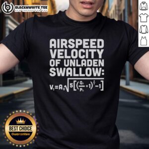 Happy Airspeed Velocity Of An Unladen Swallow T-Shirt
