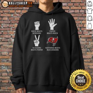 Alternative view of Hot Nothing Beats Tampa Bay Buccaneers Football Logo T-Shirt