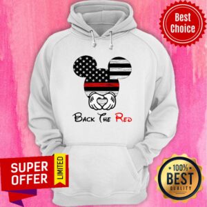 Mickey Mouse Back The Red American Flag Shirt