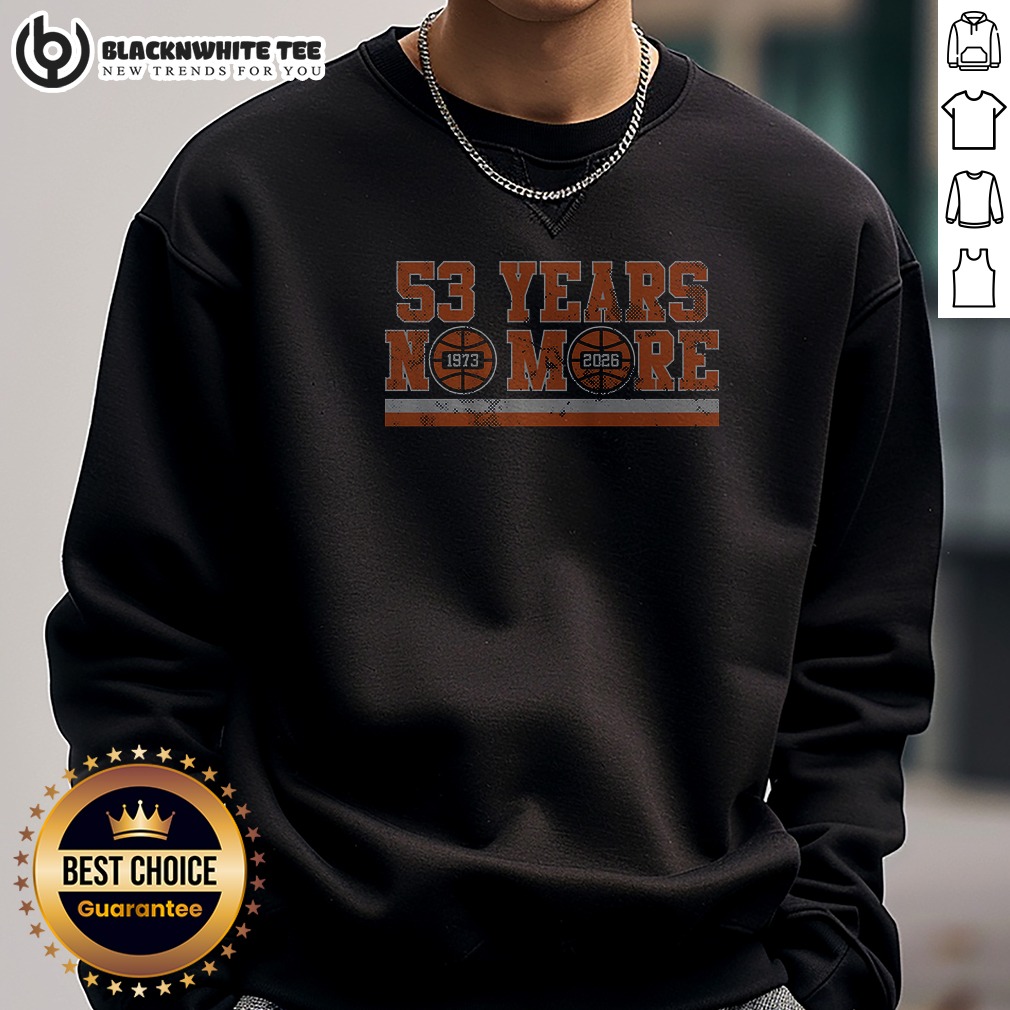 Official 53 Years No More Shirt - Image 5