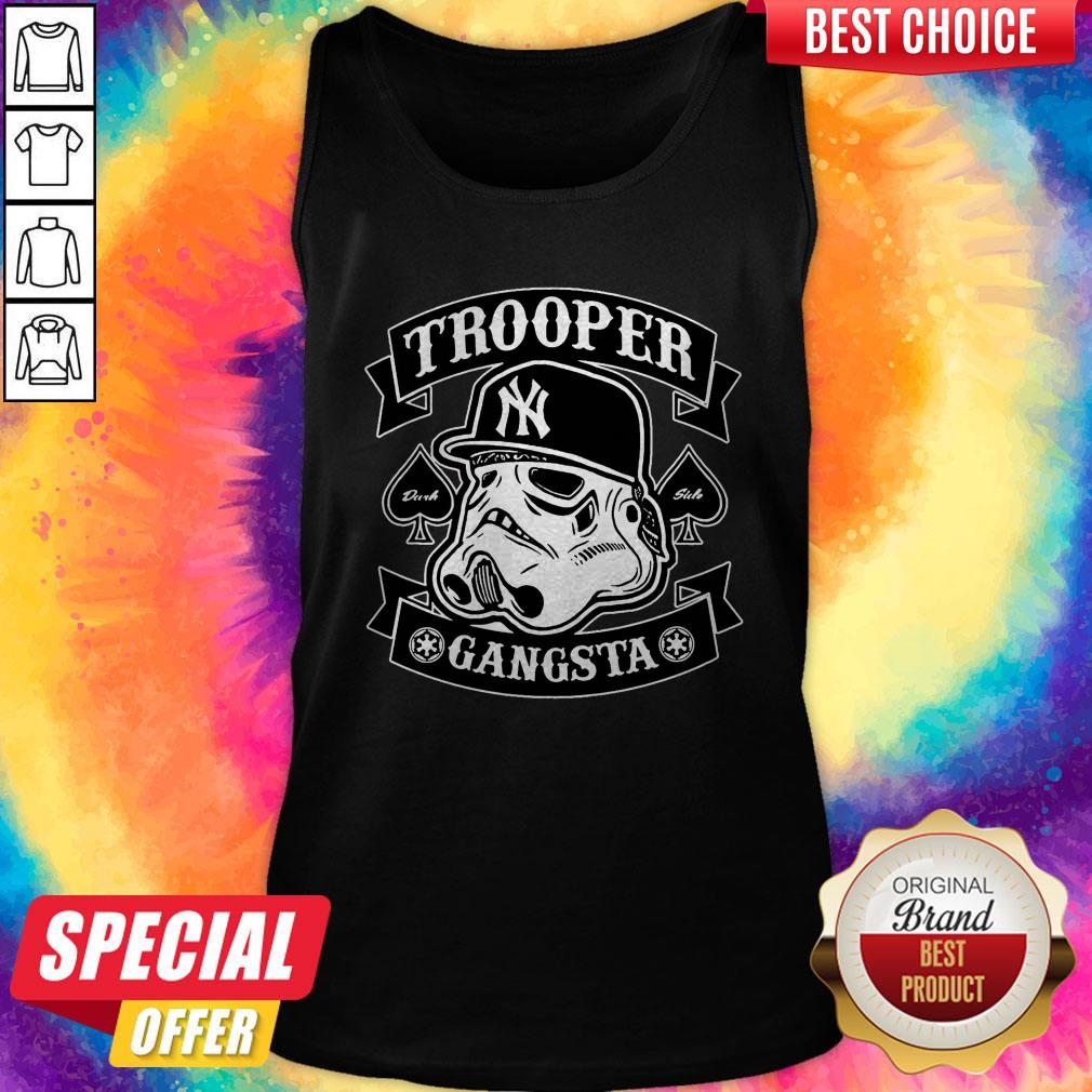 Beautiful Star War New York Trooper Gangsta Shirt - Image 4