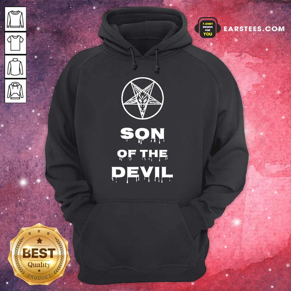 Good Inverted Pentagram Son Of The Devil Shirt - Image 4