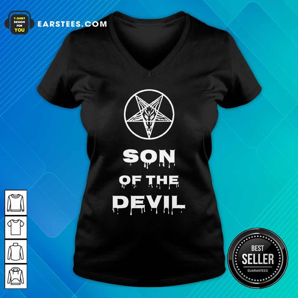 Good Inverted Pentagram Son Of The Devil Shirt - Image 5