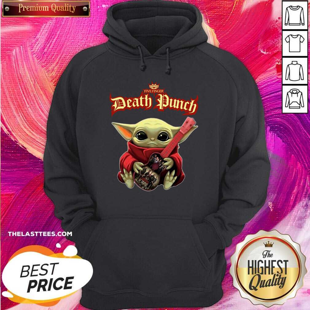 Nice Baby Yoda Hug Five Finger Death Punch Shirt - Image 5