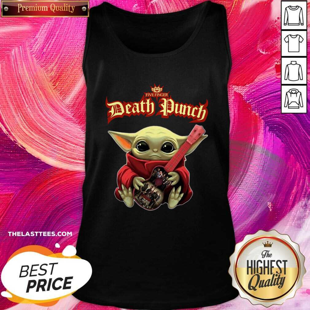 Nice Baby Yoda Hug Five Finger Death Punch Shirt - Image 3
