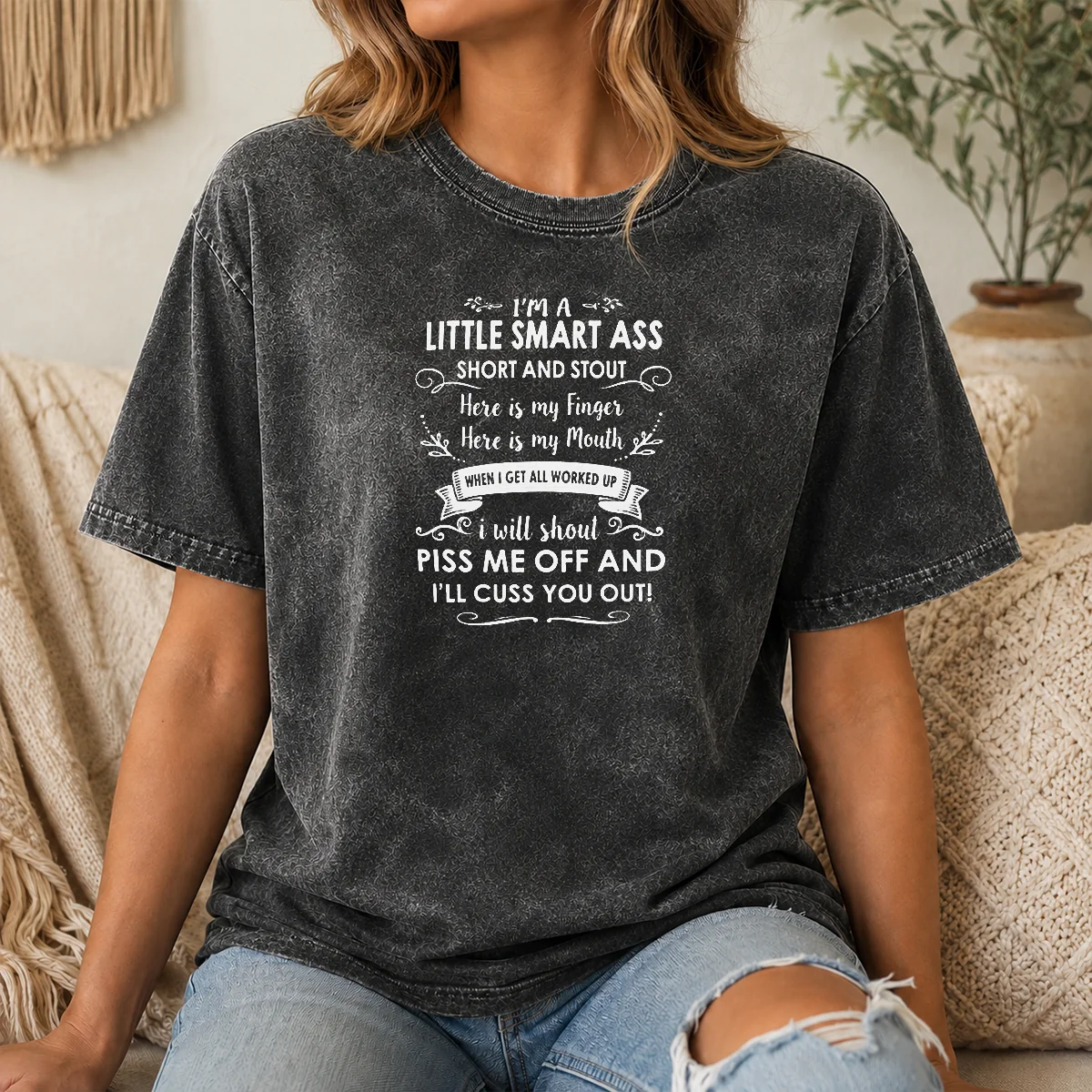 Nice Hot I'm A Little Smart As Short And Stout Shirt - Image 8