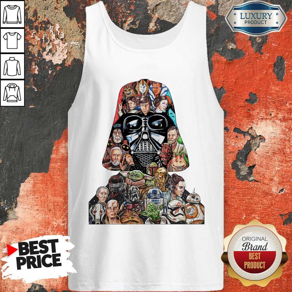Star Wars Darth Vader And Characters Shirt - Image 4