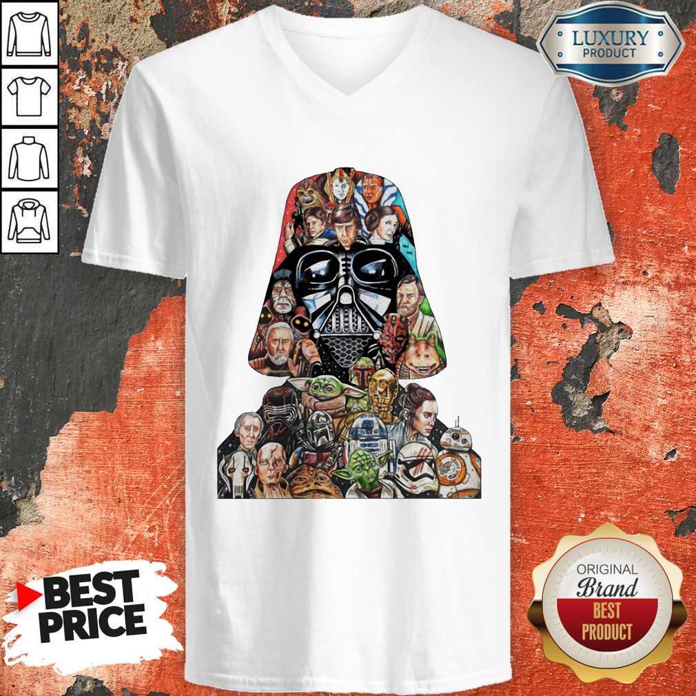 Star Wars Darth Vader And Characters Shirt - Image 2