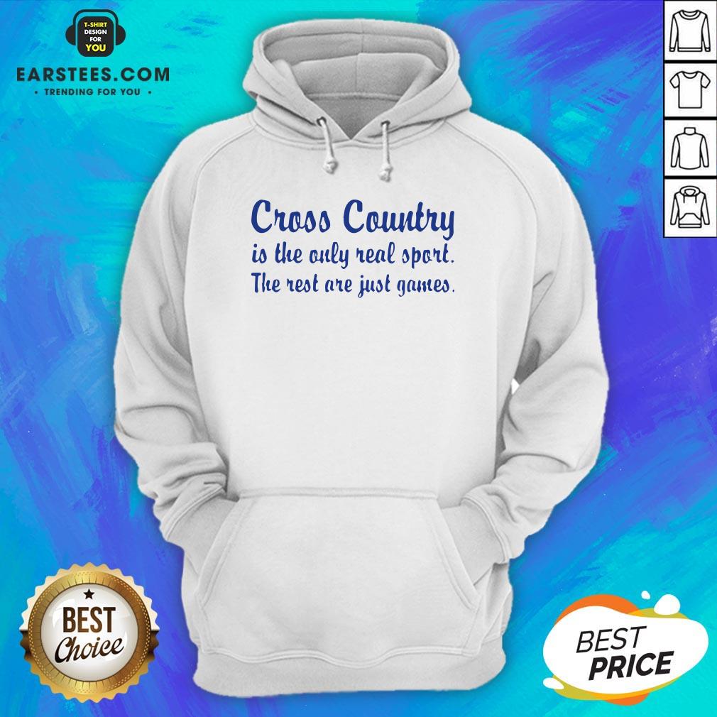 Perfect Cross Country Running Is The Only Real Sport The Rest Are Just Games Shirt - Image 2