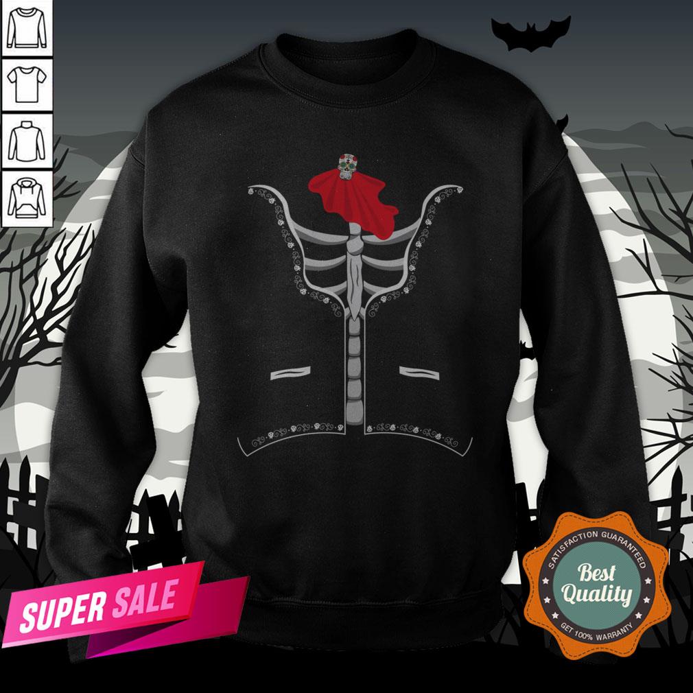 Day Of The Dead Costume El Dia De Los Muertos Halloween Shirt - Image 4