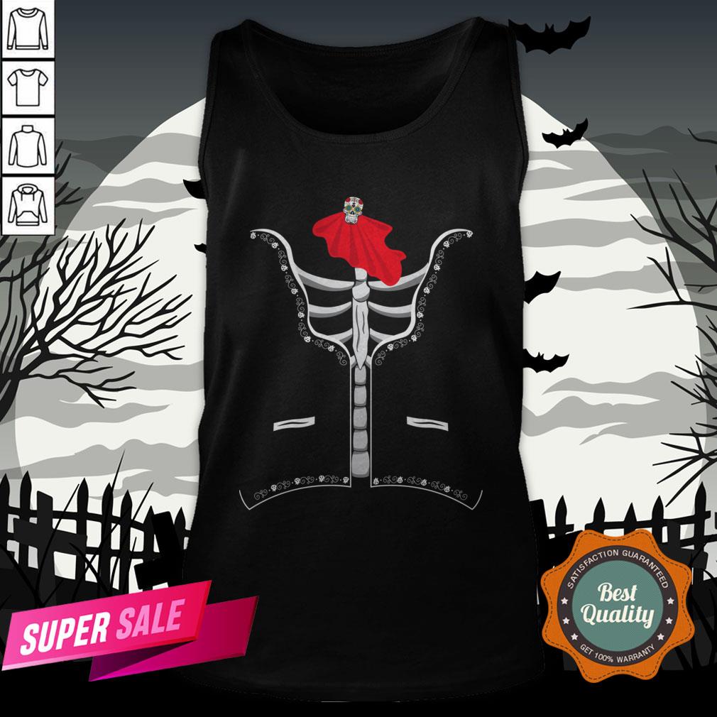 Day Of The Dead Costume El Dia De Los Muertos Halloween Shirt - Image 3