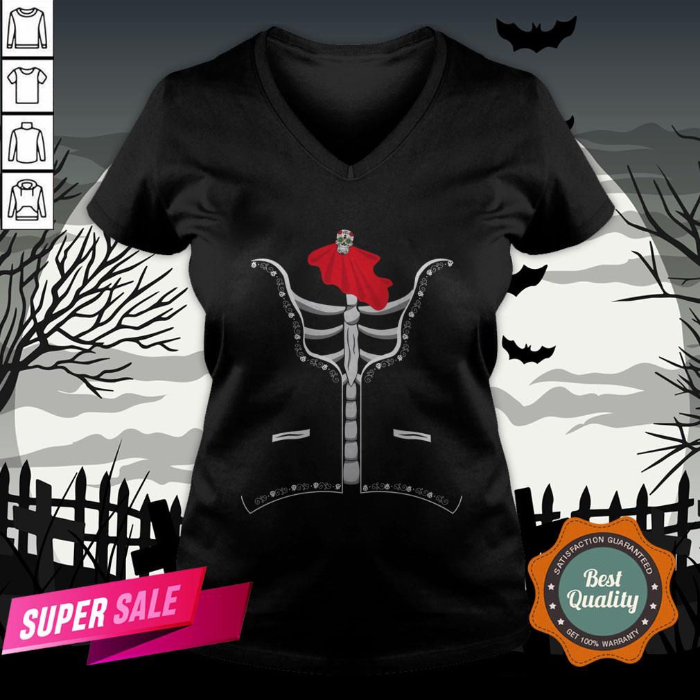 Day Of The Dead Costume El Dia De Los Muertos Halloween Shirt - Image 2