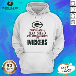 Alternative view of Pretty Some Grandmas Play Bingo Real Grandmas Watch Her Packers Shirt