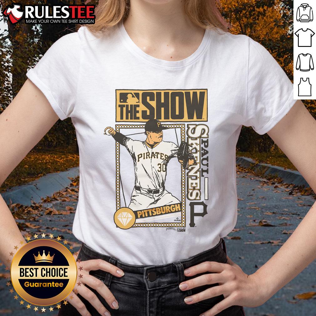 Pretty MLB The Show Pirates Paul Skenes Shirt - Image 4