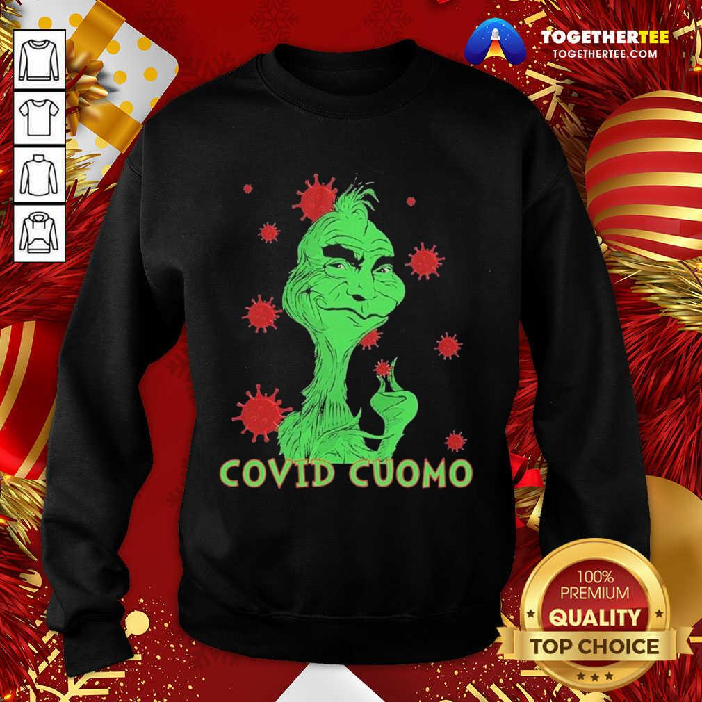 Beautiful Grinch Covid Cuomo 2020 Shirt - Image 4