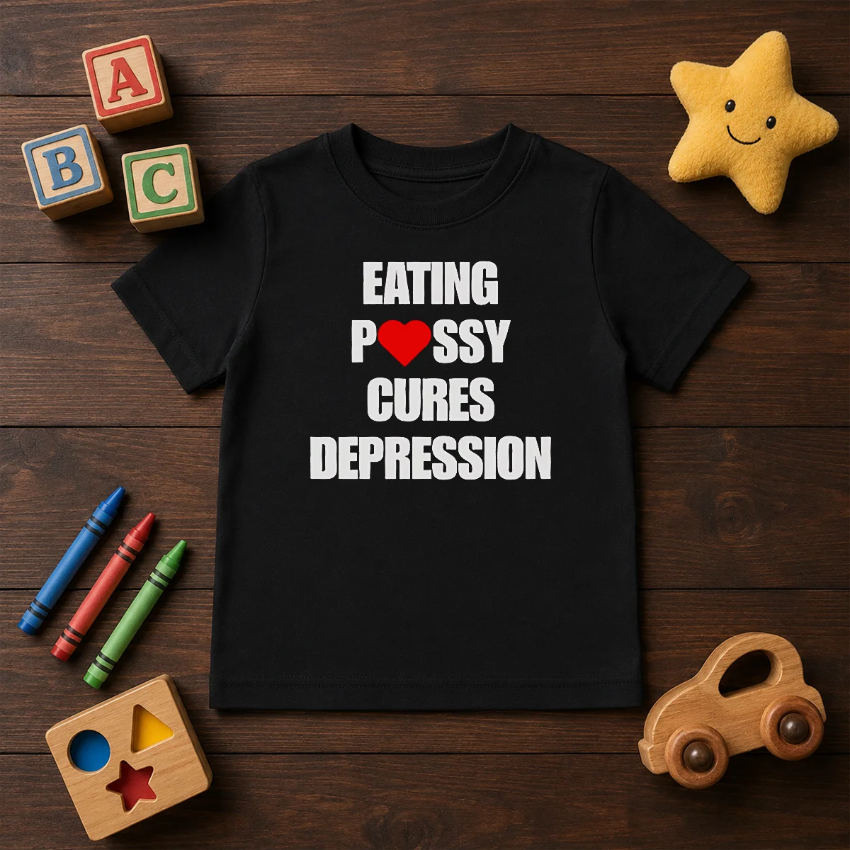Pretty Eating Pssy Cures Depression Shirt - Image 9