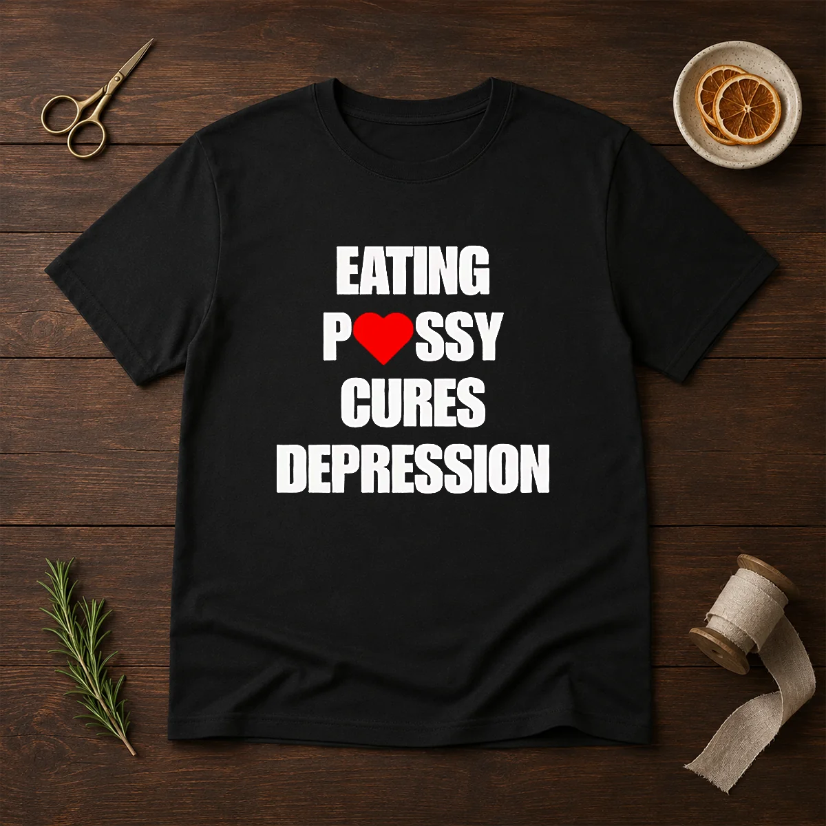 Pretty Eating Pssy Cures Depression Shirt