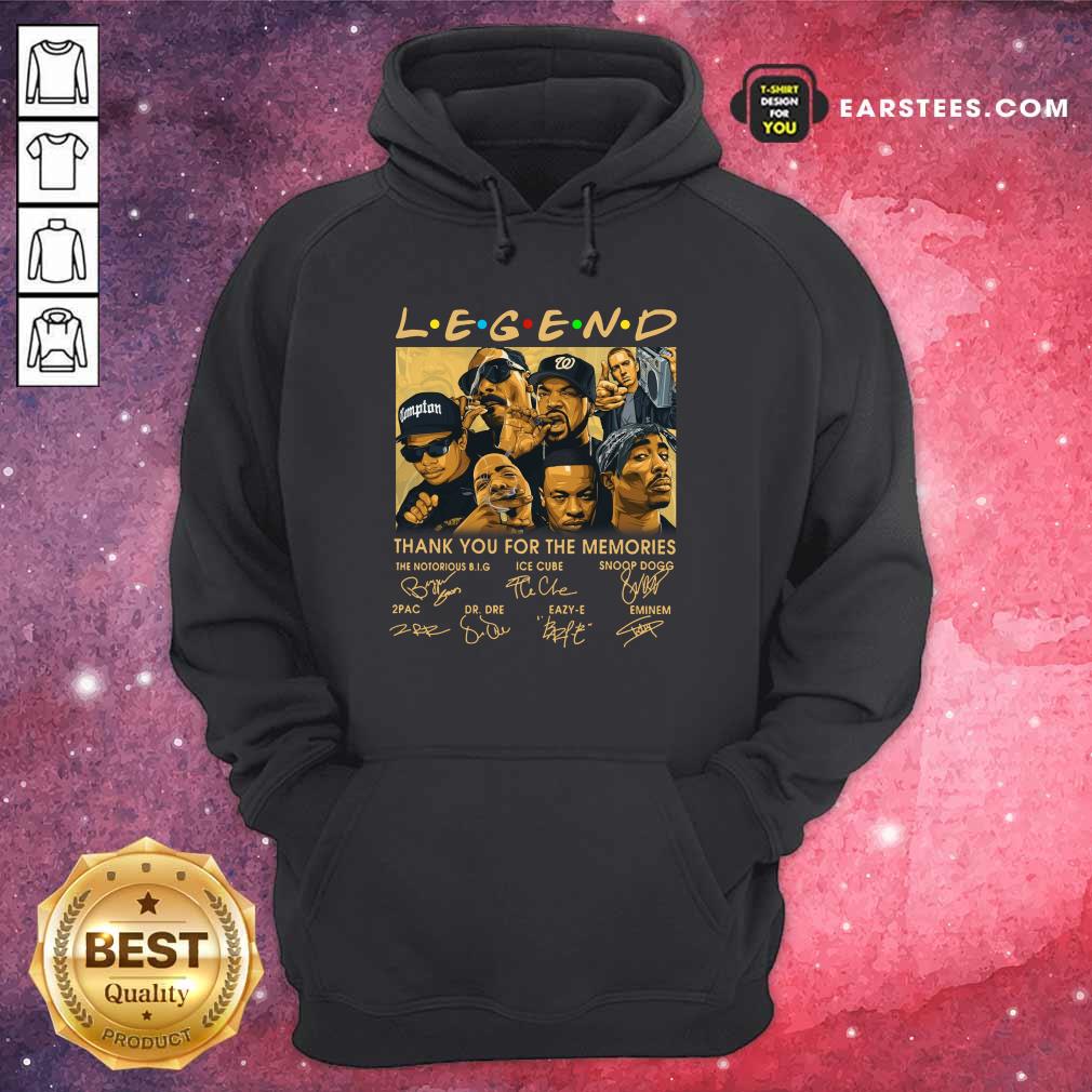 The Rapper Legend Signatures Thank You For The Memories Shirt - Image 4