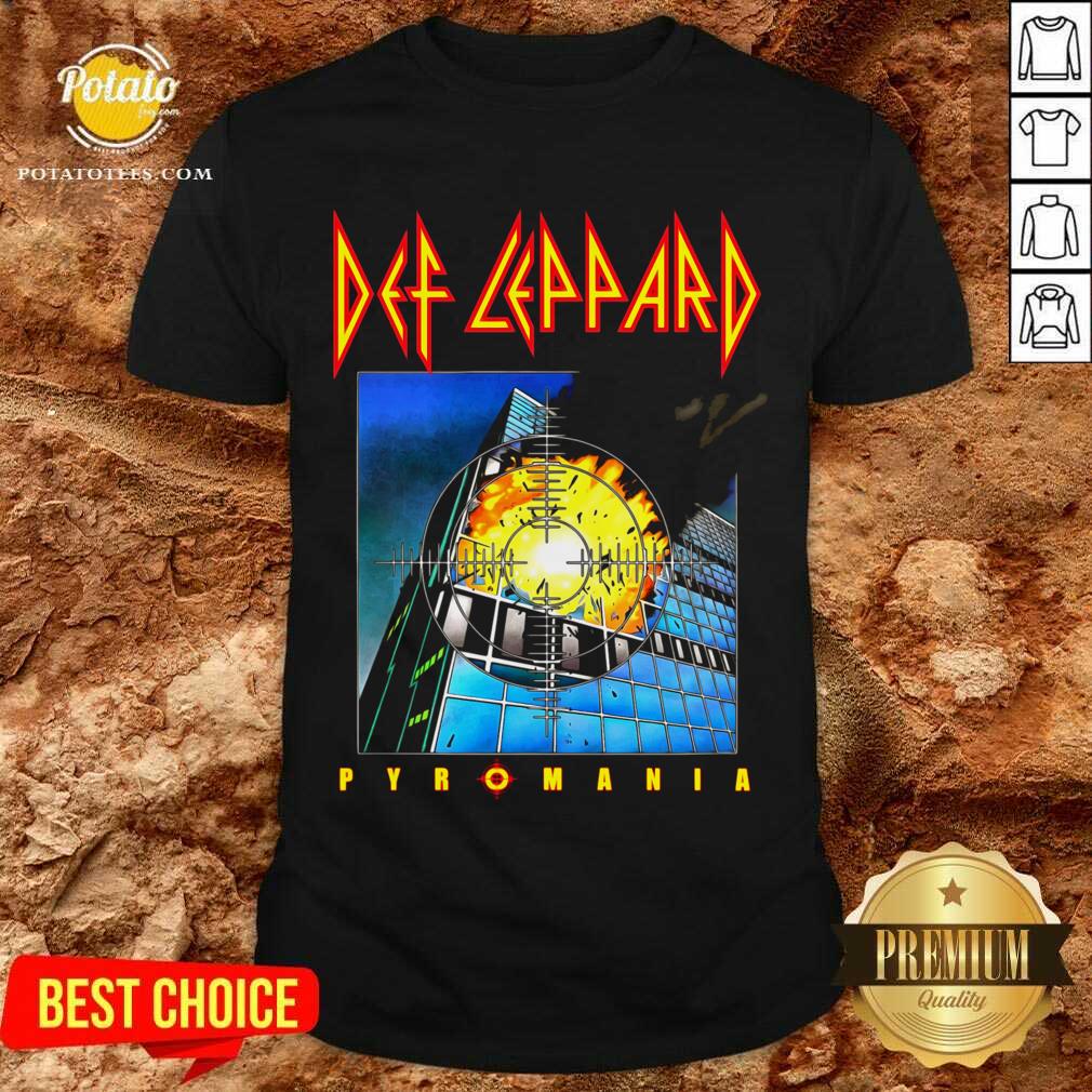 Top Def Leppard Pyromania Shirt
