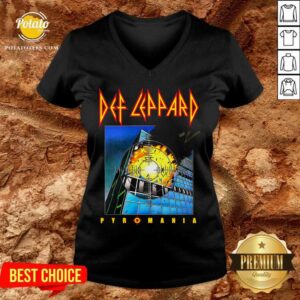 Alternative view of Top Def Leppard Pyromania Shirt