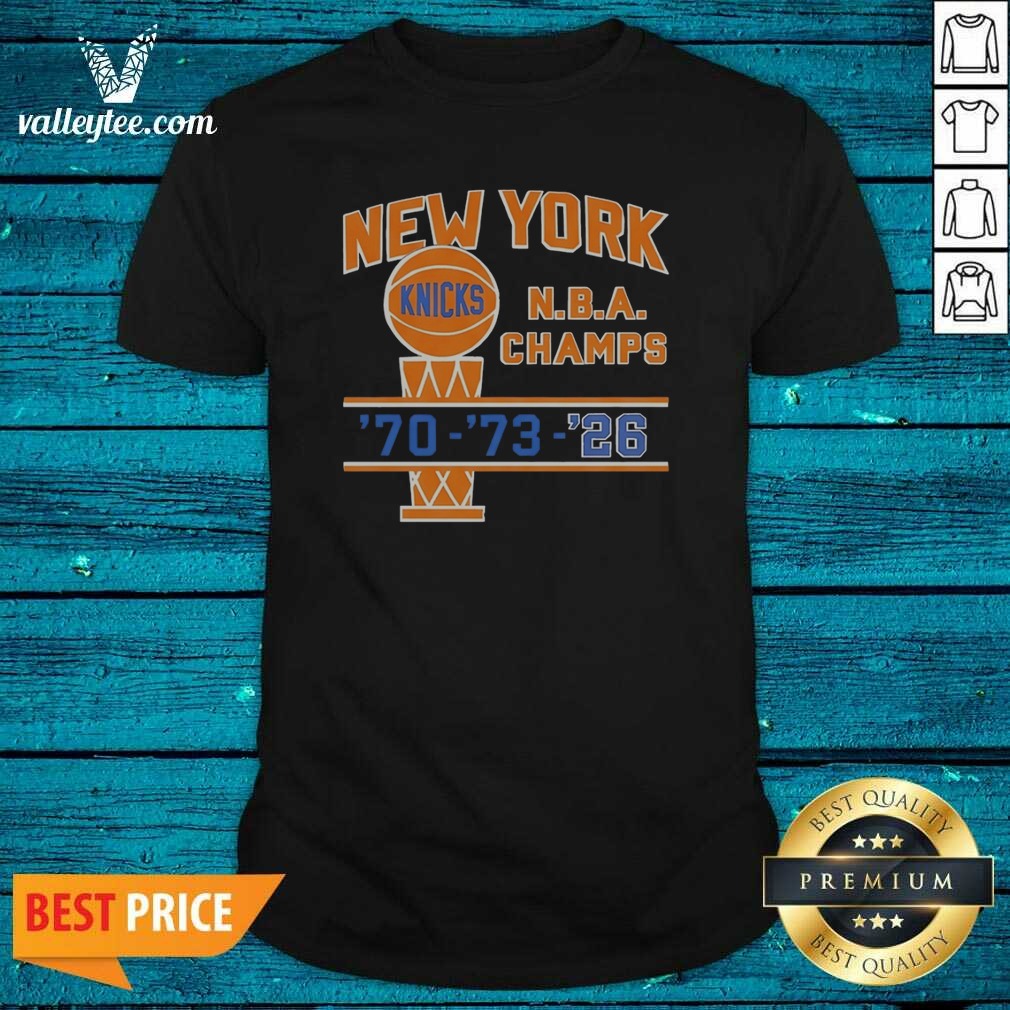 Top New York Knicks NBA Champs 1970 1973 2026 Shirt