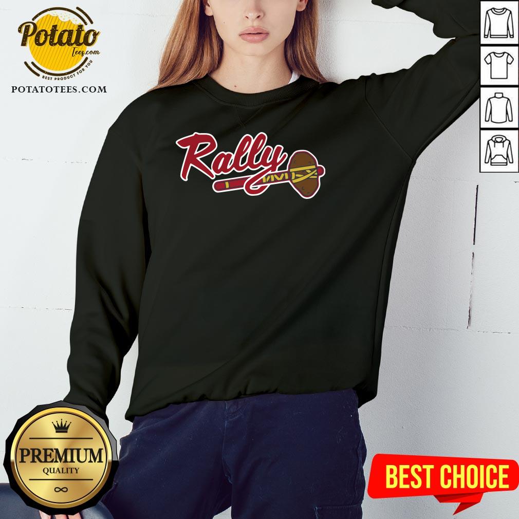 Cute Atlanta Braves Rally Potato Shirt - Image 4