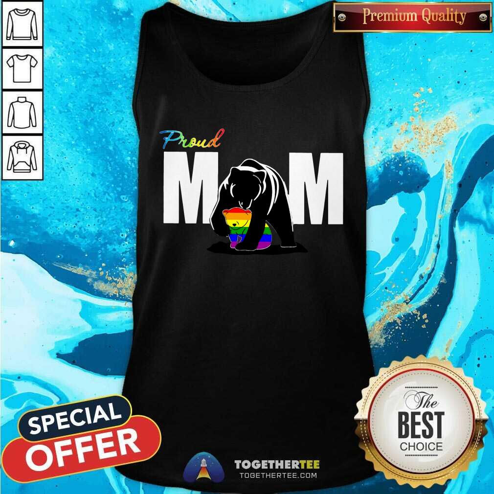 Proud Mom Bear LGBT Shirt - Image 4