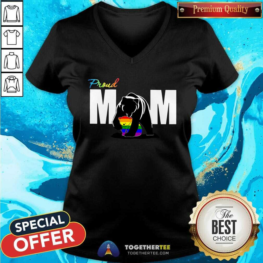 Proud Mom Bear LGBT Shirt - Image 3