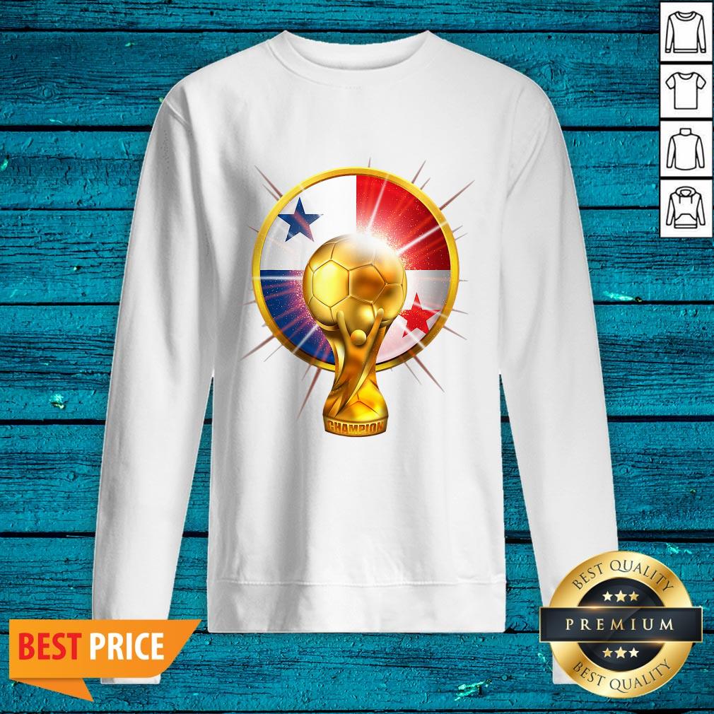 Cup Soccer Champion Gold Panama Football Shirt - Image 2