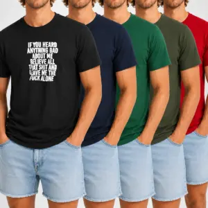 Top If You Heard Anything Bad About Me Believe All That Shit And Leave Me The Fuck Alone Shirt