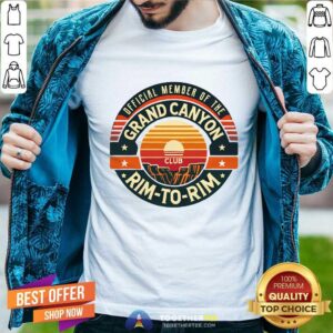 Official Member Of The Grand Canyon Rimtorim T-Shirt