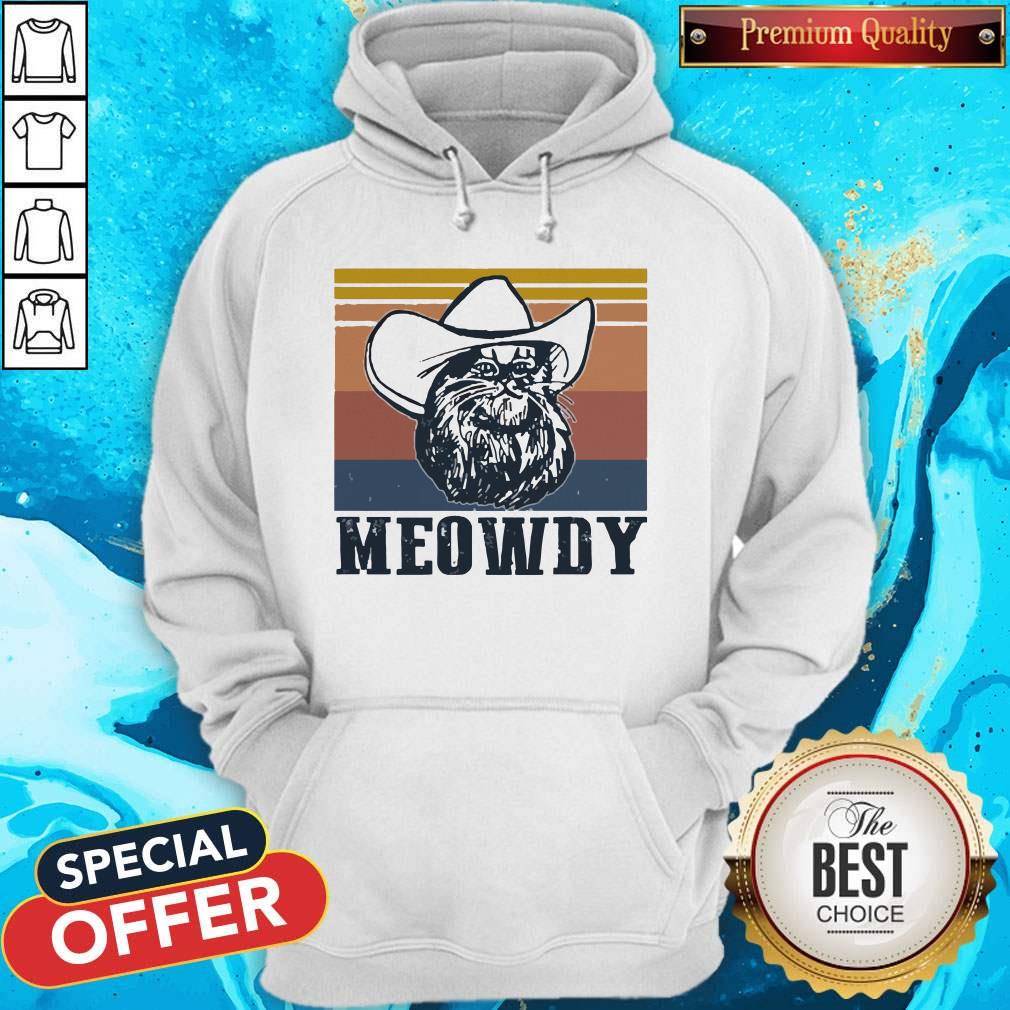 Official Meowdy Vintage Shirt - Image 3