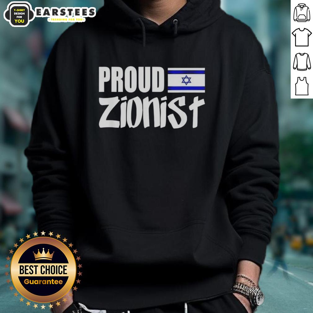 Good Proud Zionist Israel T-Shirt - Image 2