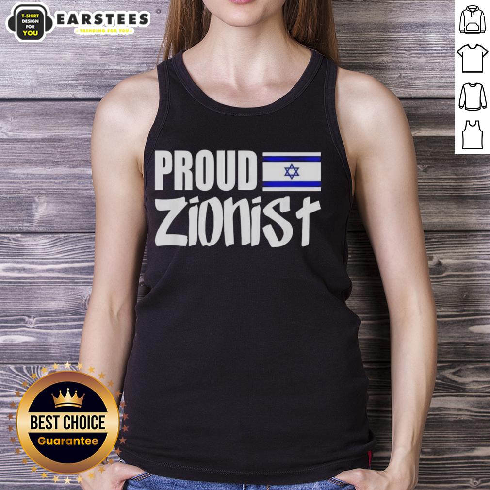 Good Proud Zionist Israel T-Shirt - Image 4