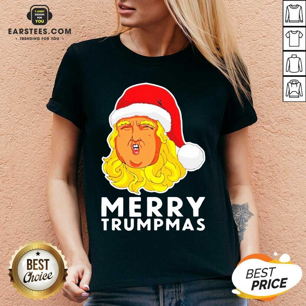 Awesome Merry Trumpmas Christmas Shirt - Image 2