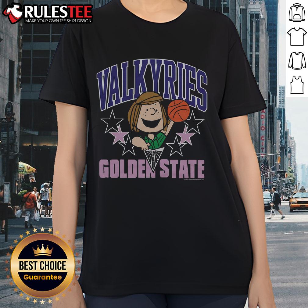 Cute Peanuts Peppermint Patty X Golden State Valkyries T-Shirt - Image 3