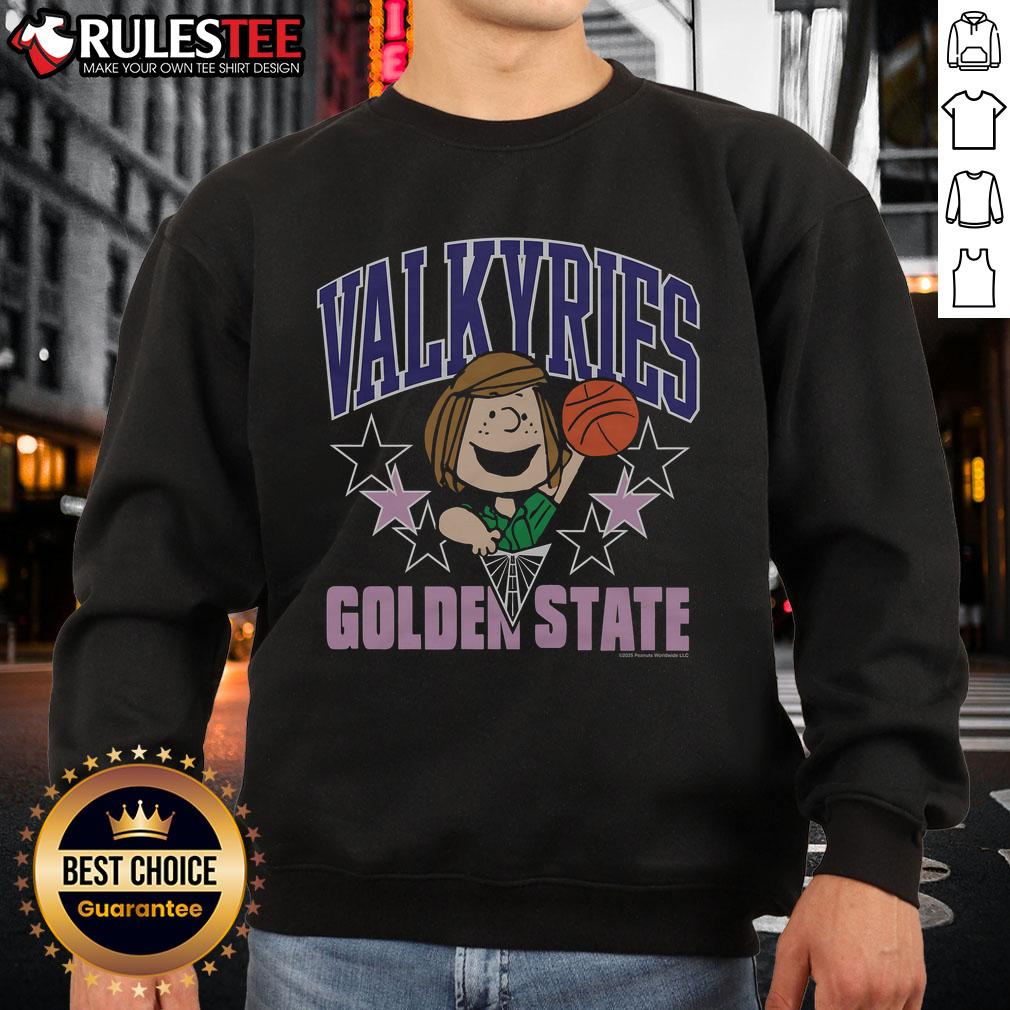 Cute Peanuts Peppermint Patty X Golden State Valkyries T-Shirt - Image 5