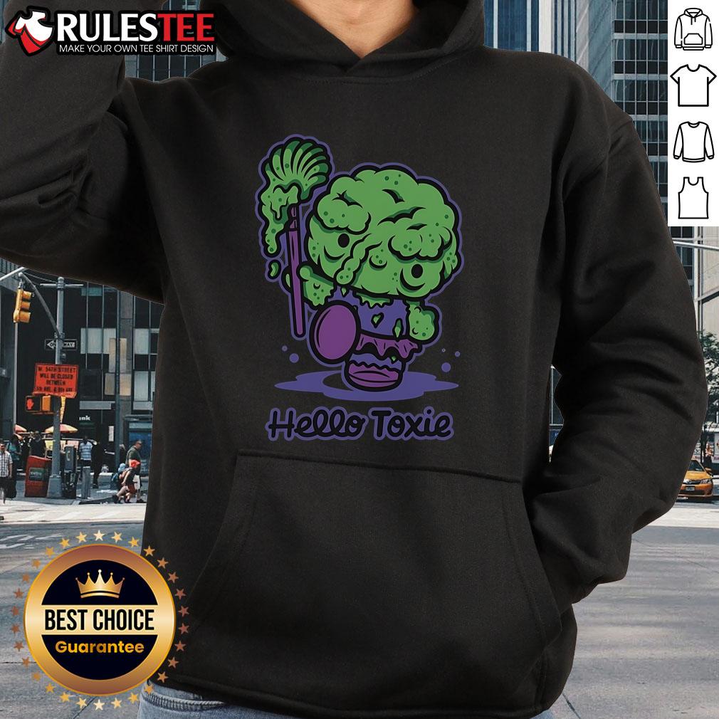 Funny Hello Toxie Hello Kitty T-Shirt - Image 2