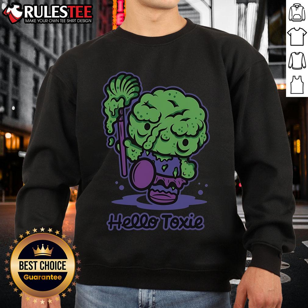 Funny Hello Toxie Hello Kitty T-Shirt - Image 5