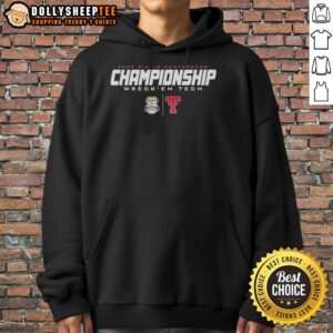 Alternative view of Nice Texas Tech 2025 BIG 12 Championship Wreck 'Em Tech T-Shirt