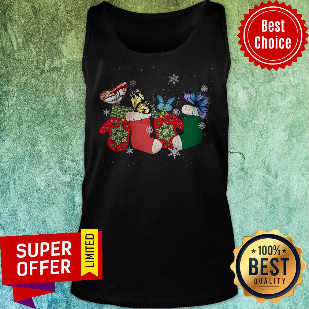 Official Santa Shoes Merry Christmas Shirt - Image 2