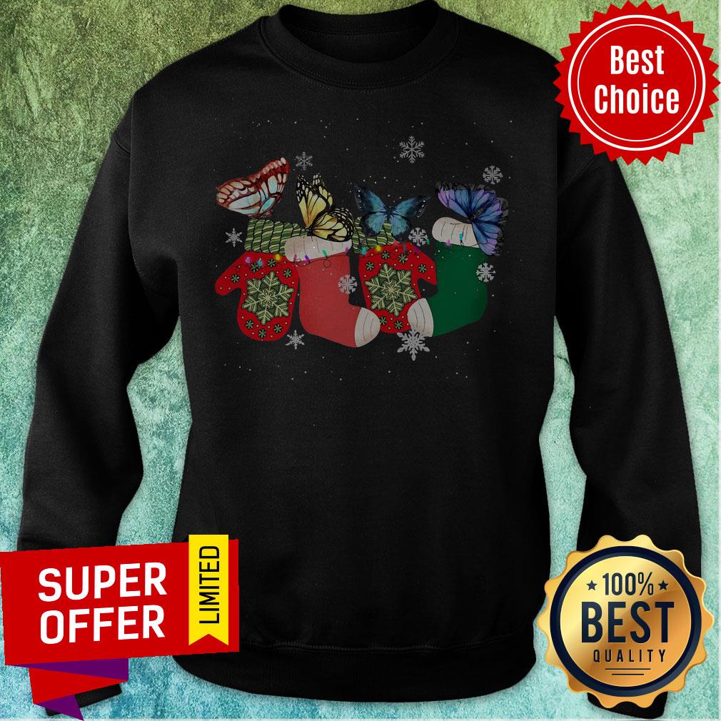 Official Santa Shoes Merry Christmas Shirt - Image 4