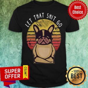 Premium Pug Let That Shit Go Vintage Shirt