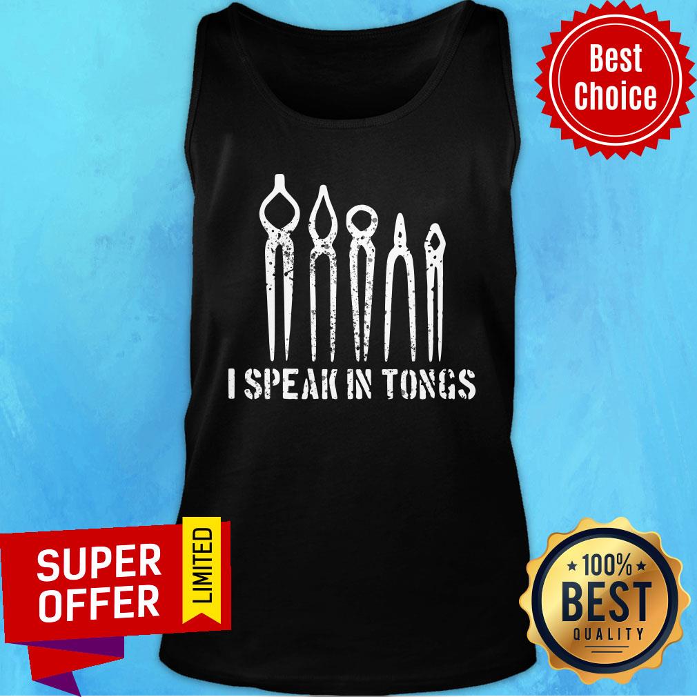 Awesome I Speak In Tongs Shirt - Image 4